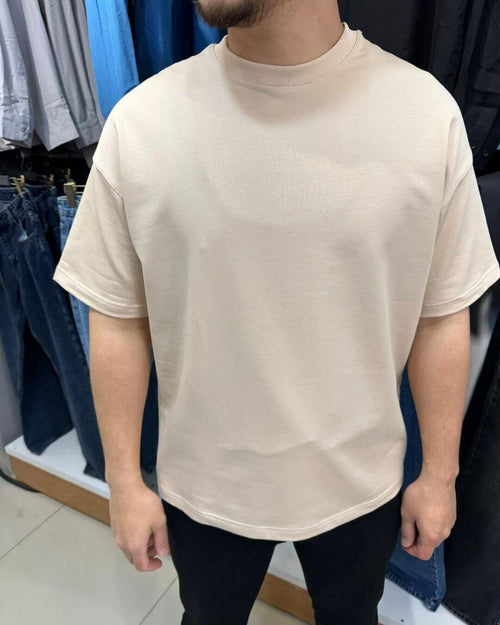 Bisiklet Yaka Basic T-Shirt