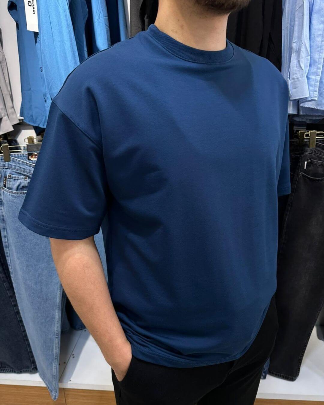Bisiklet Yaka Basic T-Shirt