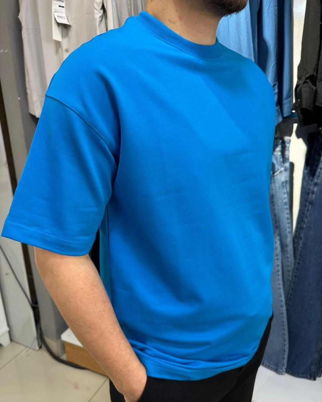 Bisiklet Yaka Basic T-Shirt