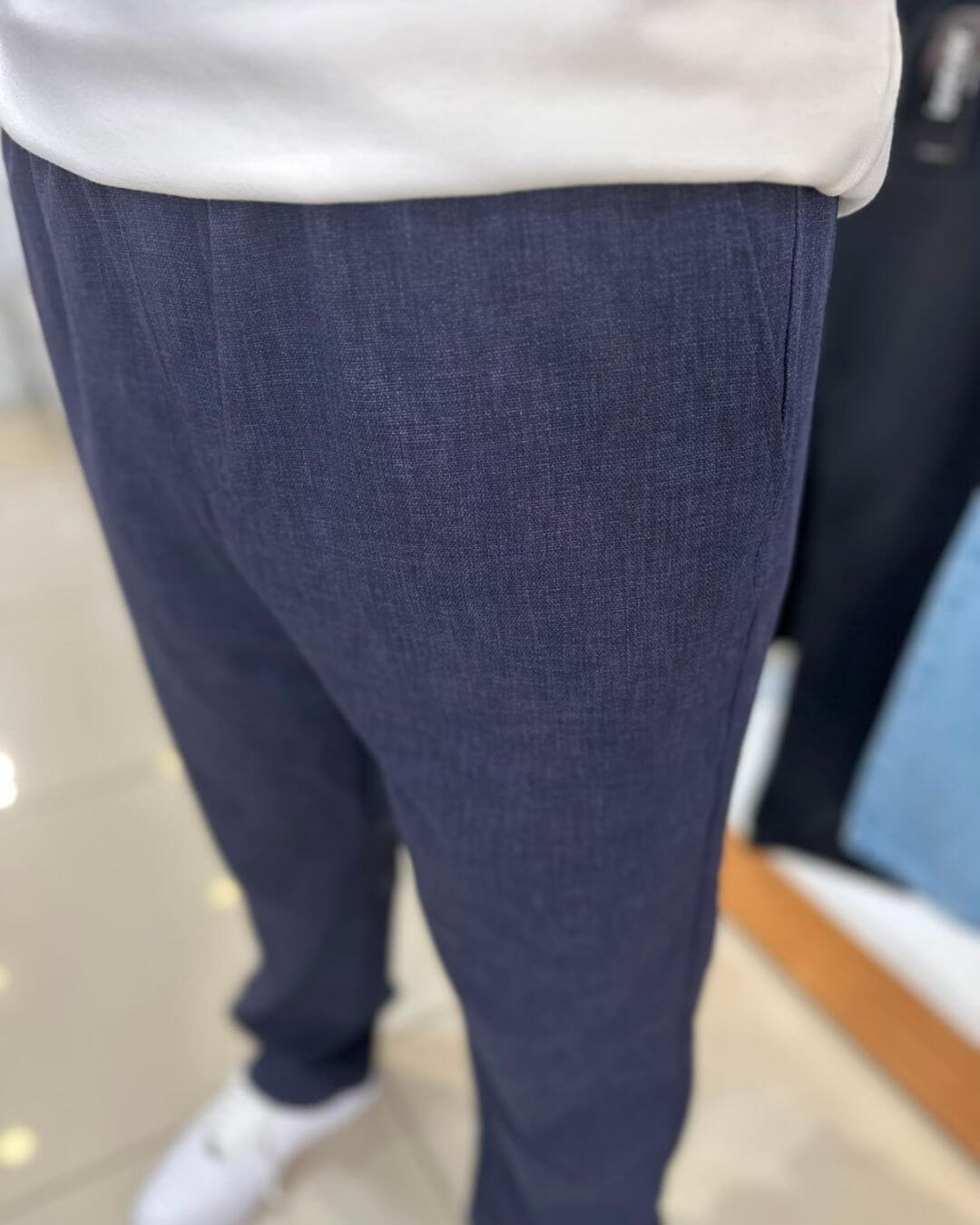 Ayrobin Baggy Keten Pantolon