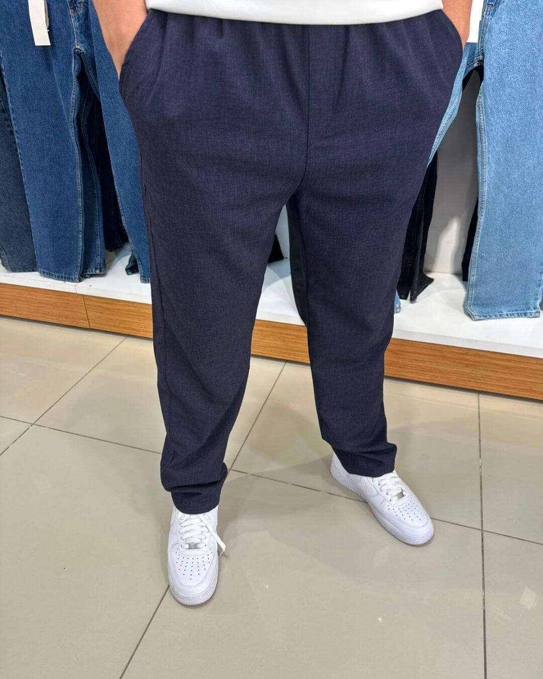 Ayrobin Baggy Keten Pantolon