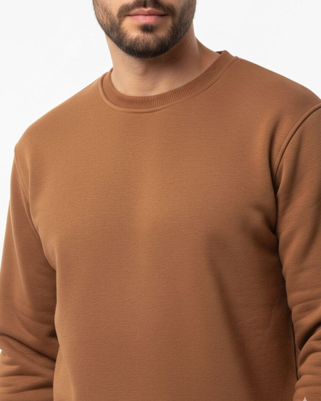 Bisiklet Yaka Sweat