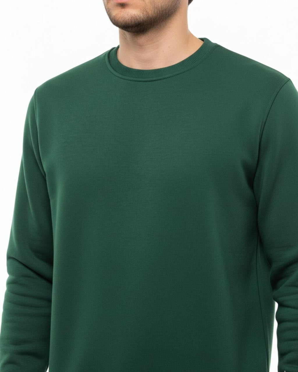 Bisiklet Yaka Sweat