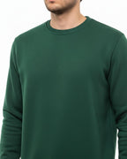 Bisiklet Yaka Sweat