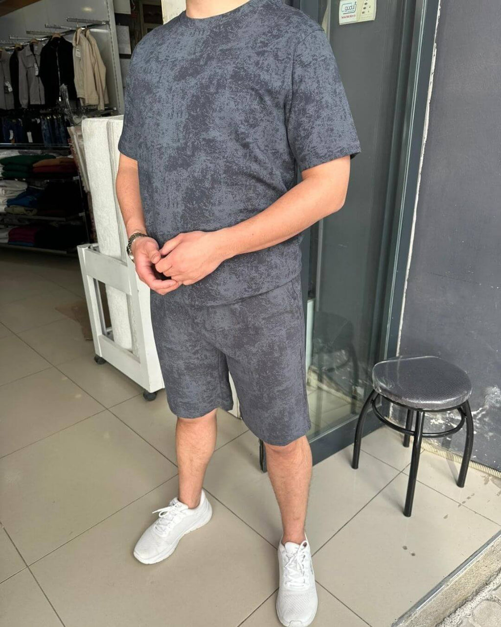 Bulut Desen T-shirt