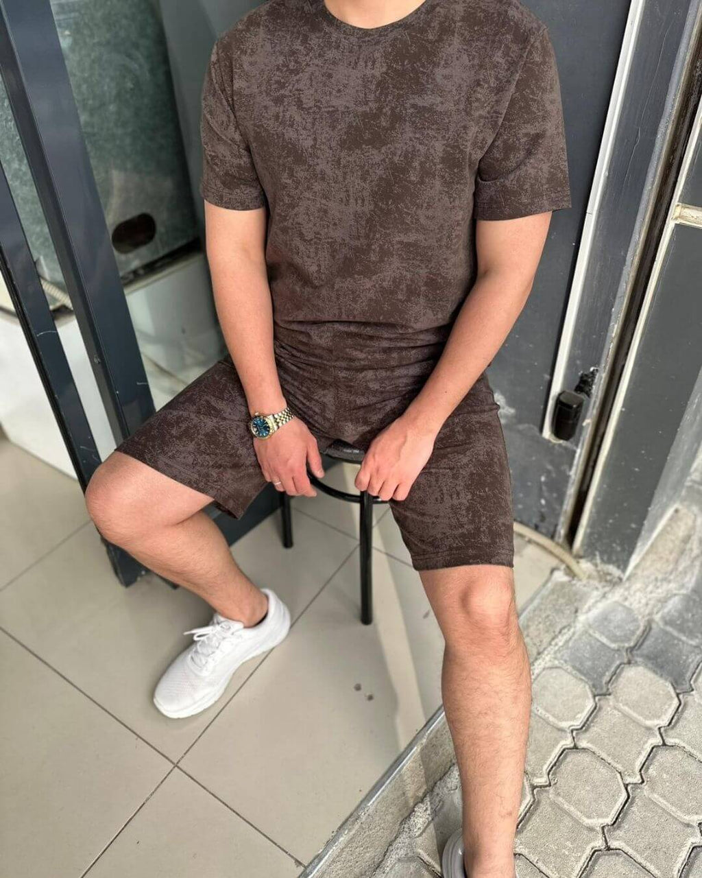 Bulut Desen T-shirt
