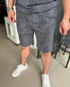 Bulut Desen Şort