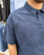 Bulut Desen Polo Yaka T-Shirt