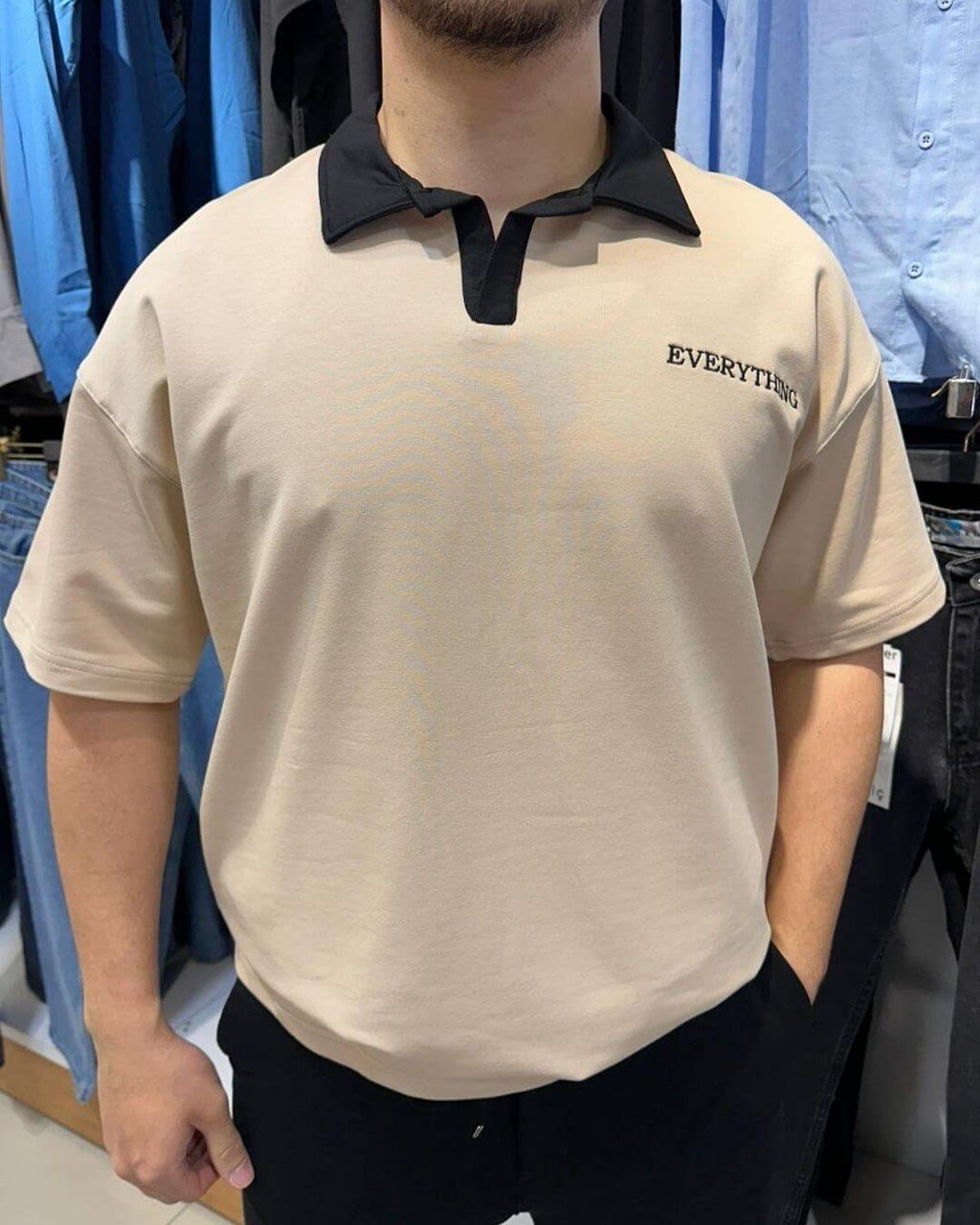 Everything Baskılı T-Shirt