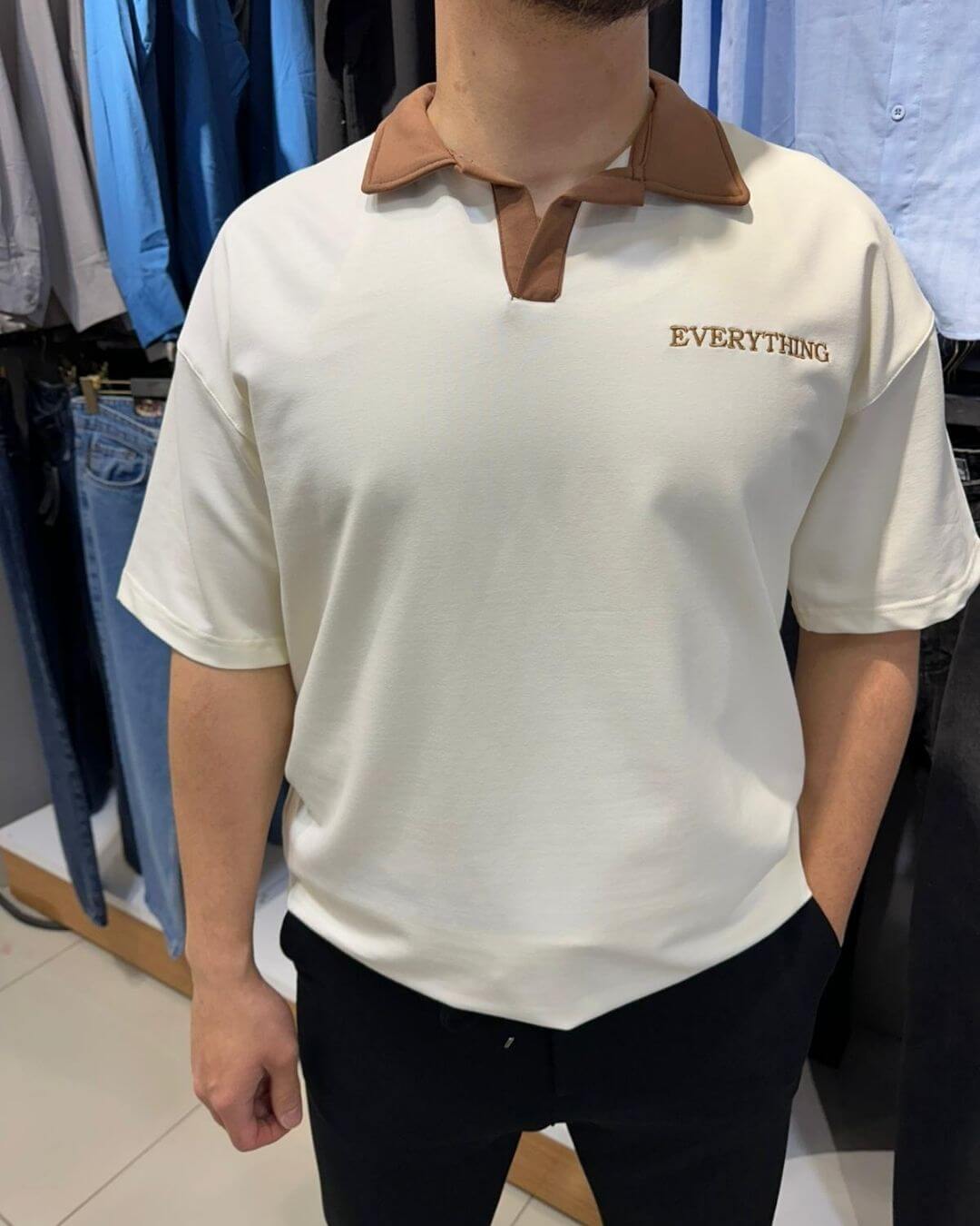 Everything Baskılı T-Shirt