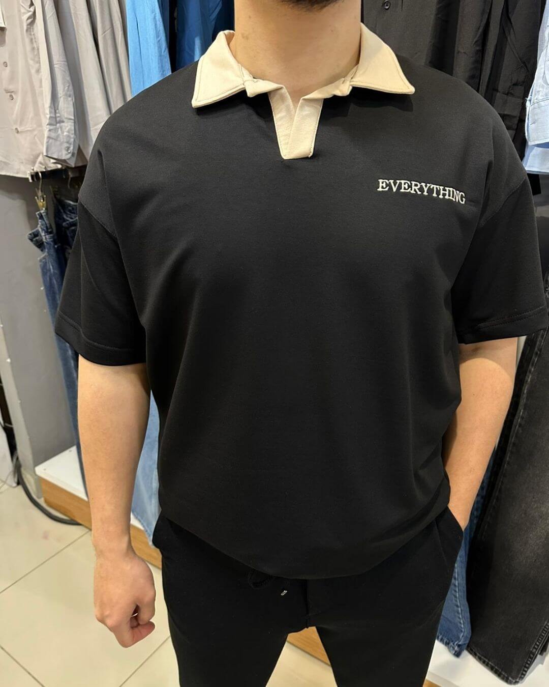 Everything Baskılı T-Shirt