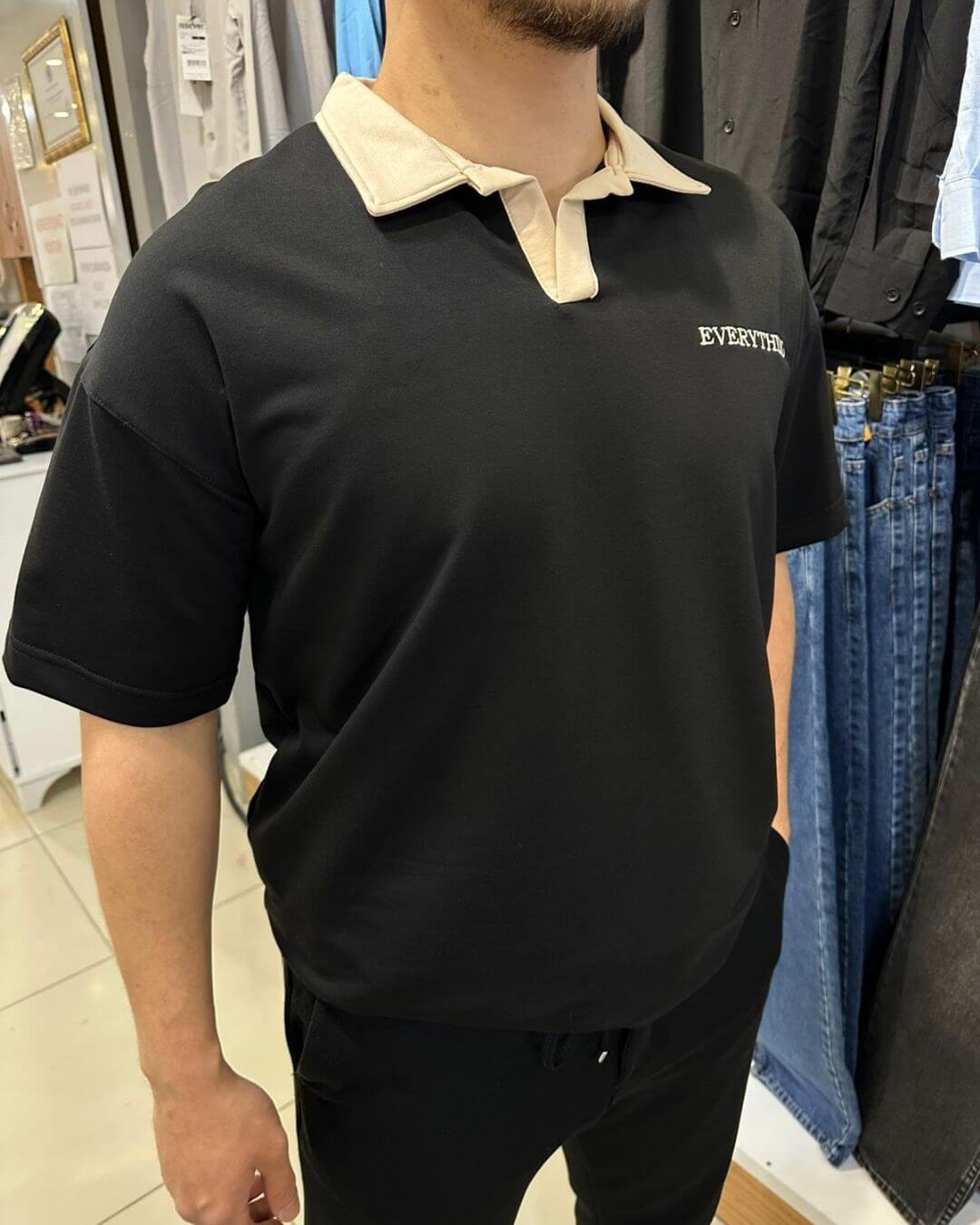Everything Baskılı T-Shirt