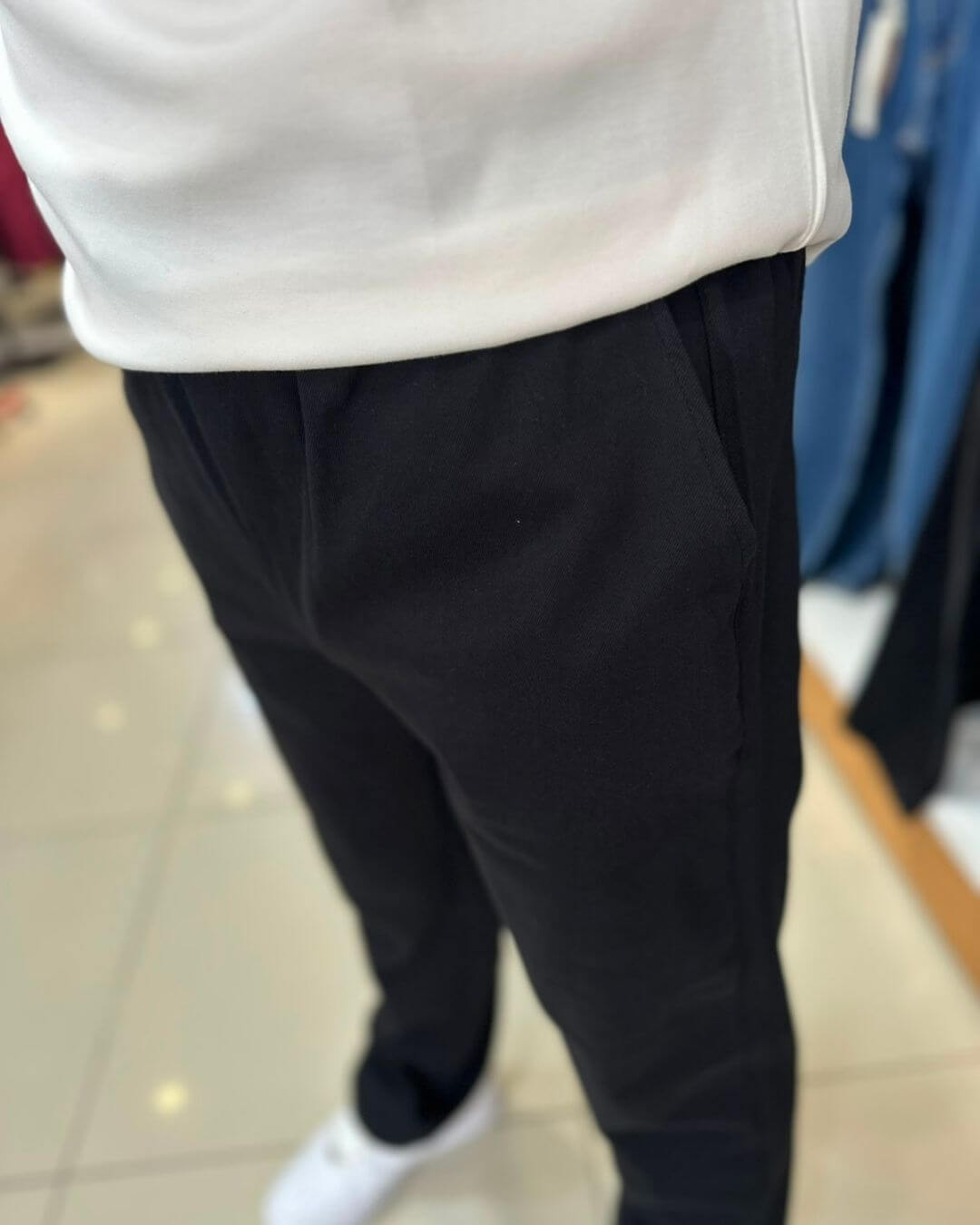 Gabardin Baggy Pantolon