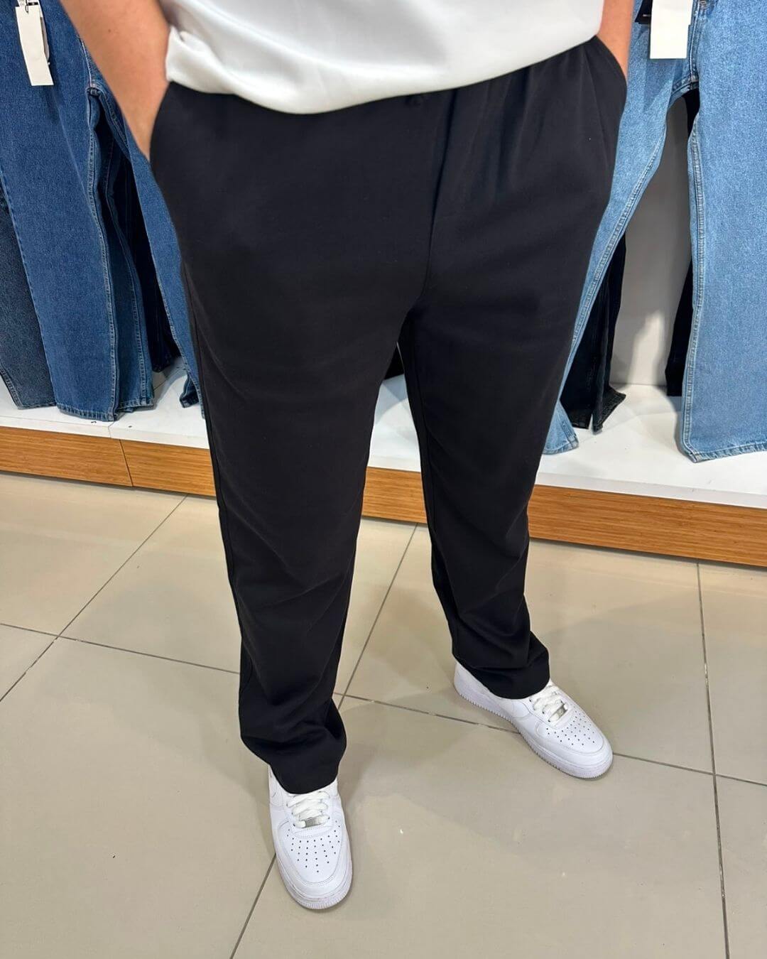 Gabardin Baggy Pantolon