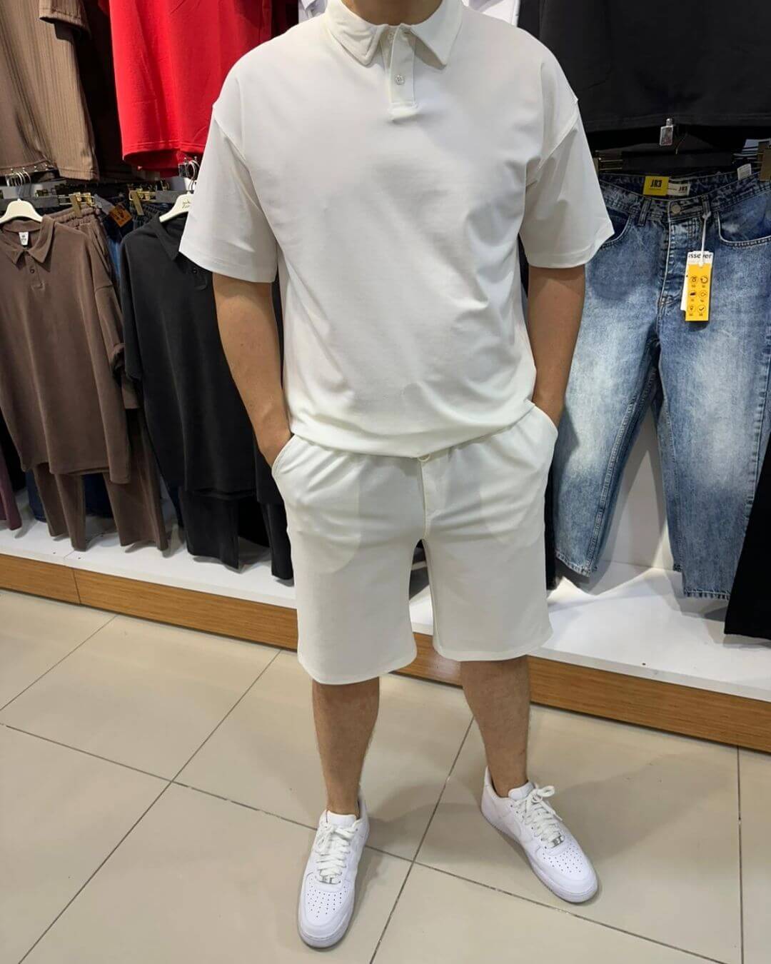 İthal Cupra Şort Takım