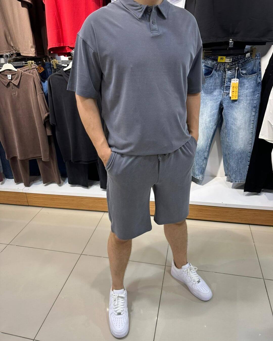 İthal Cupra Şort Takım