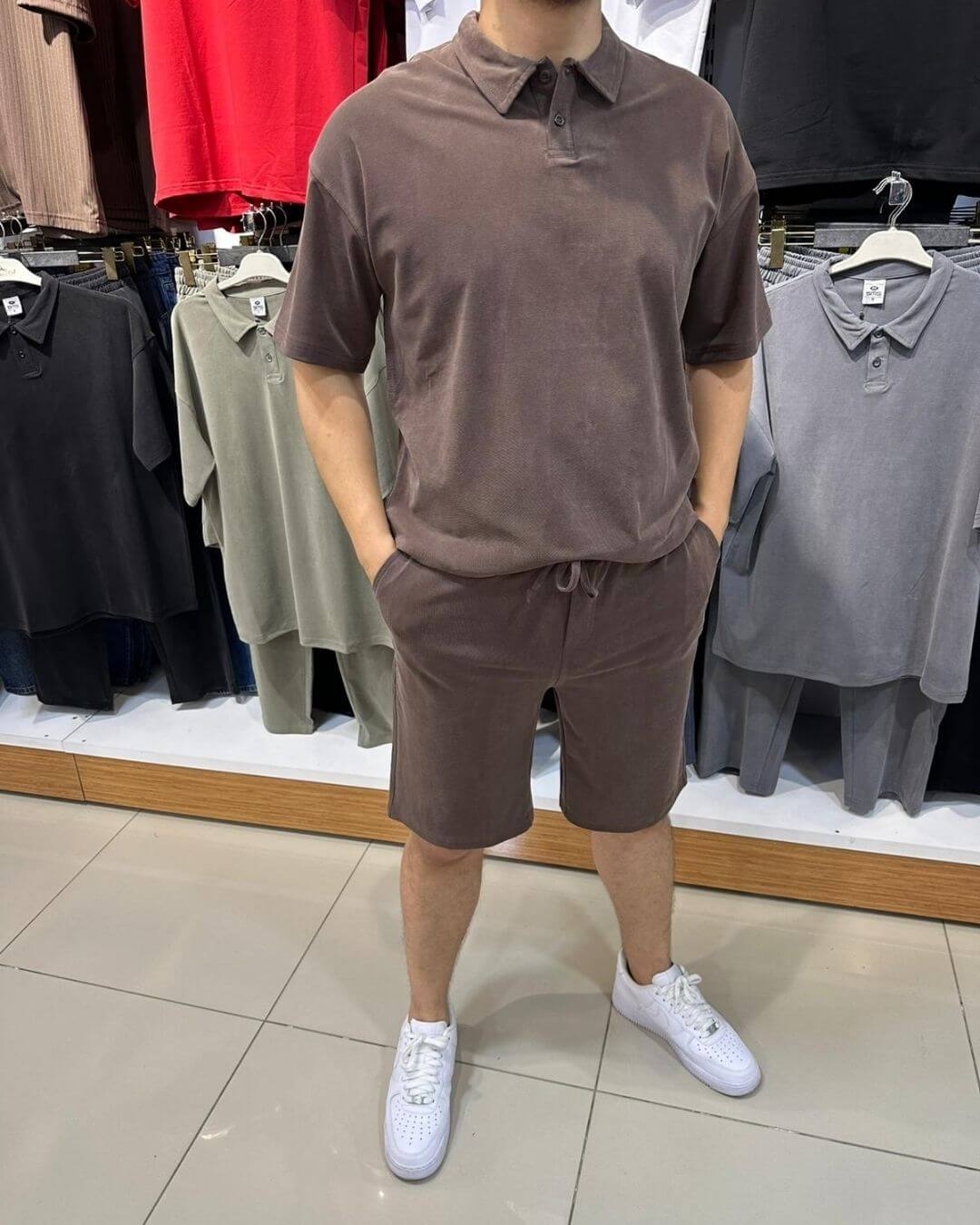 İthal Cupra Şort Takım