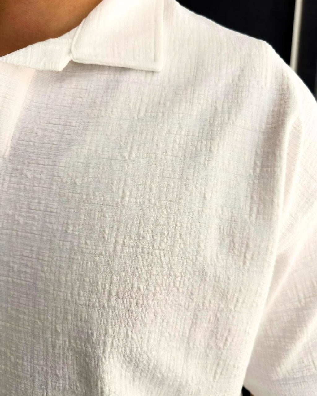 Krinkıl Yakalı T-Shirt