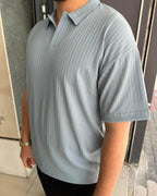 Yakalı Otoban T-Shirt