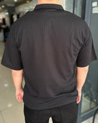 Yakalı Otoban T-Shirt