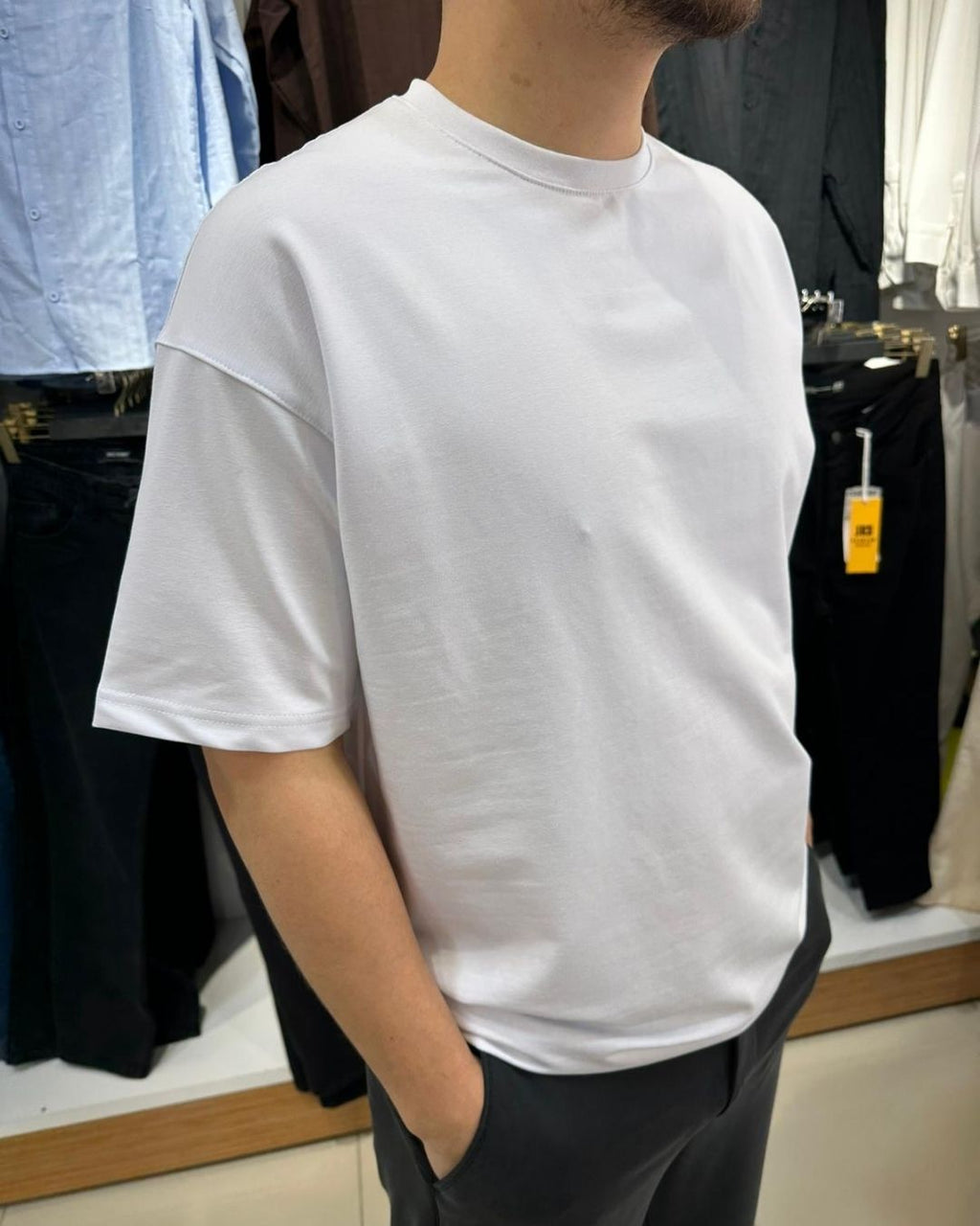 Basic Pamuklu T-Shirt
