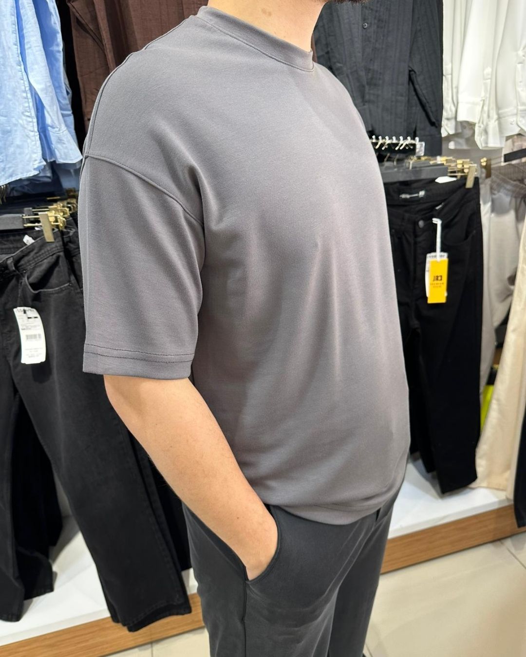 Basic Pamuklu T-Shirt
