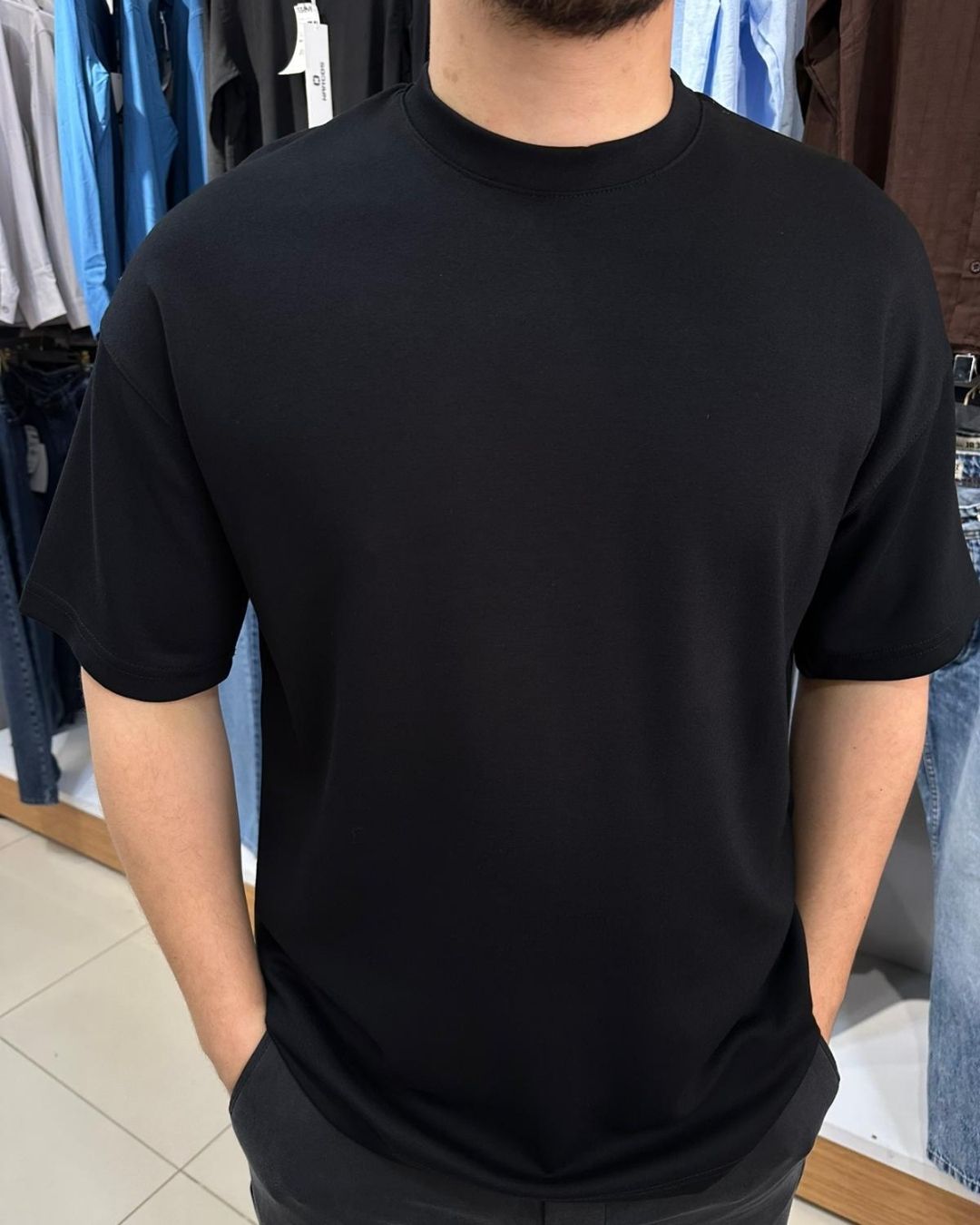Basic Pamuklu T-Shirt