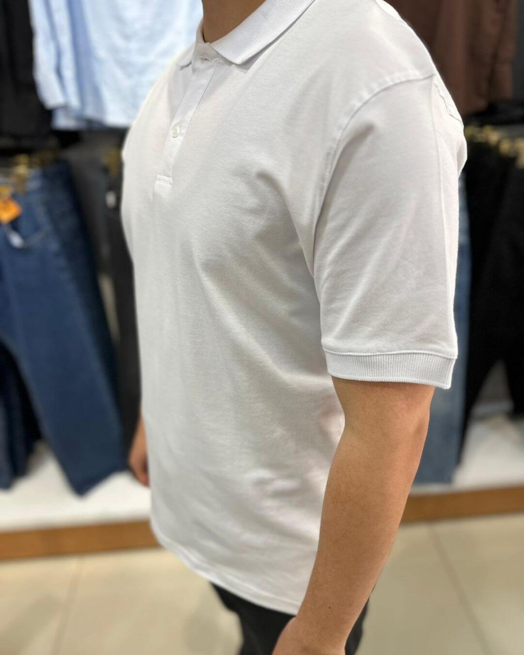 Pamuklu Polo Yaka T-shirt