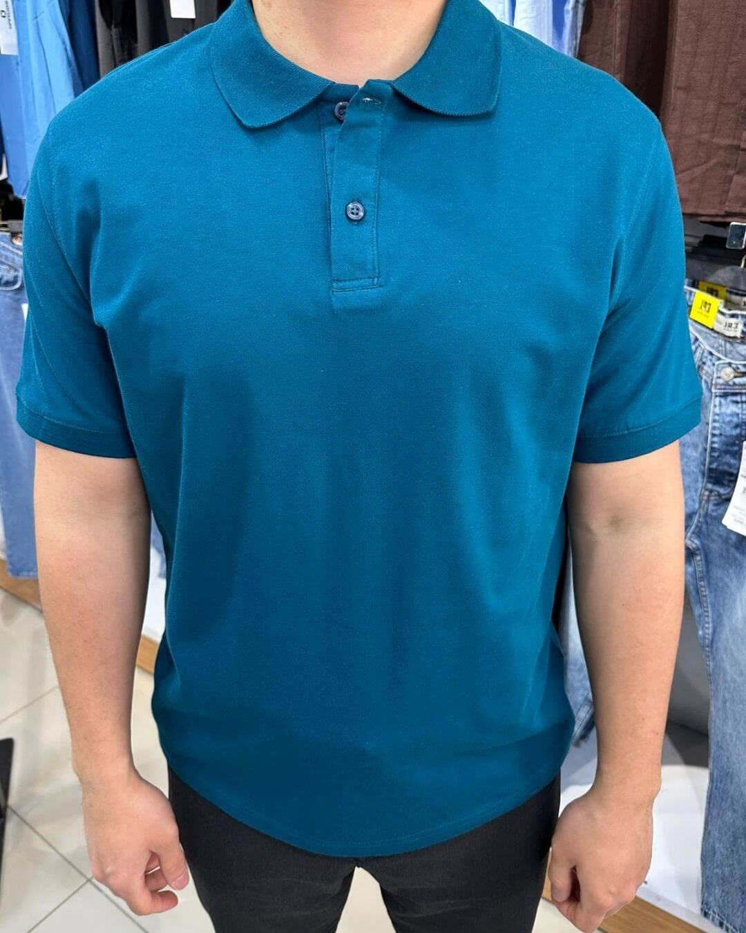 Pamuklu Polo Yaka T-shirt