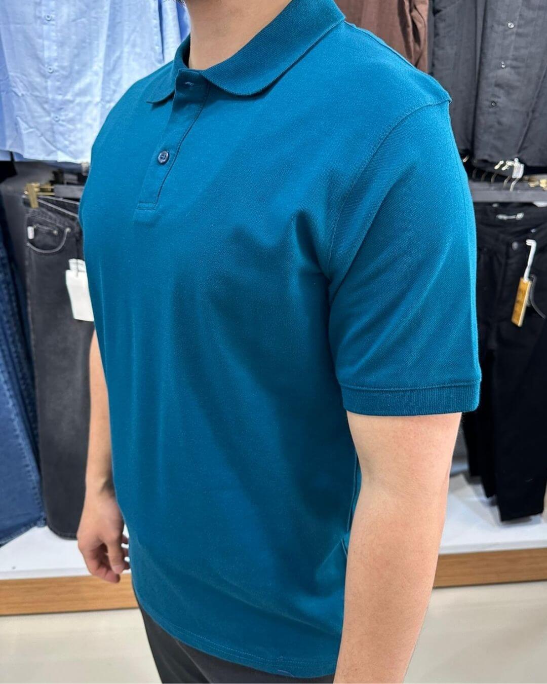 Pamuklu Polo Yaka T-shirt