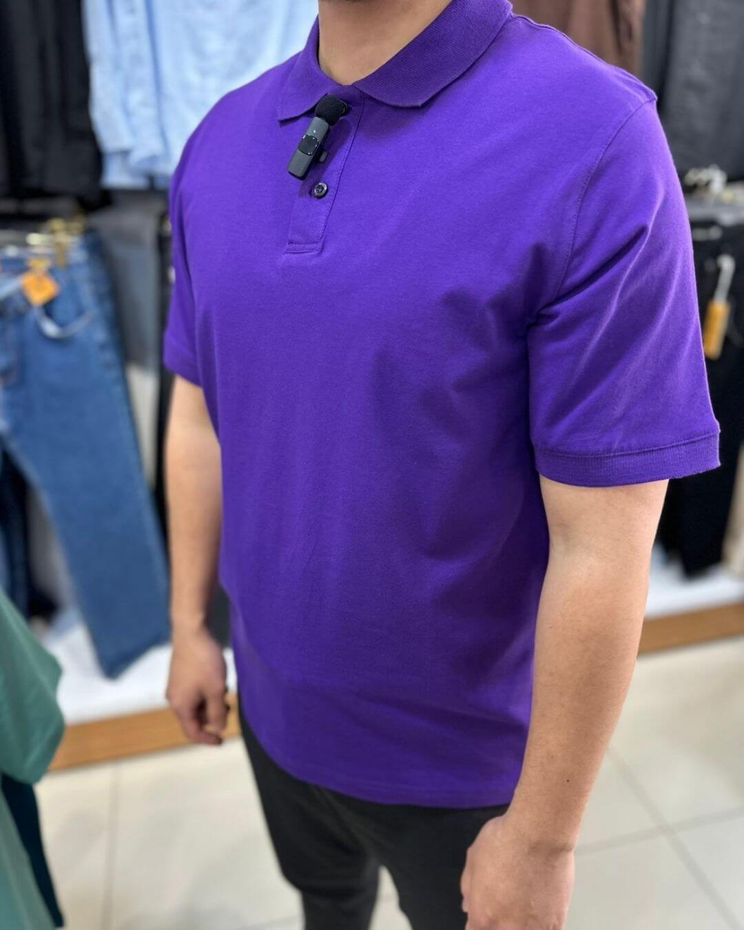 Pamuklu Polo Yaka T-shirt