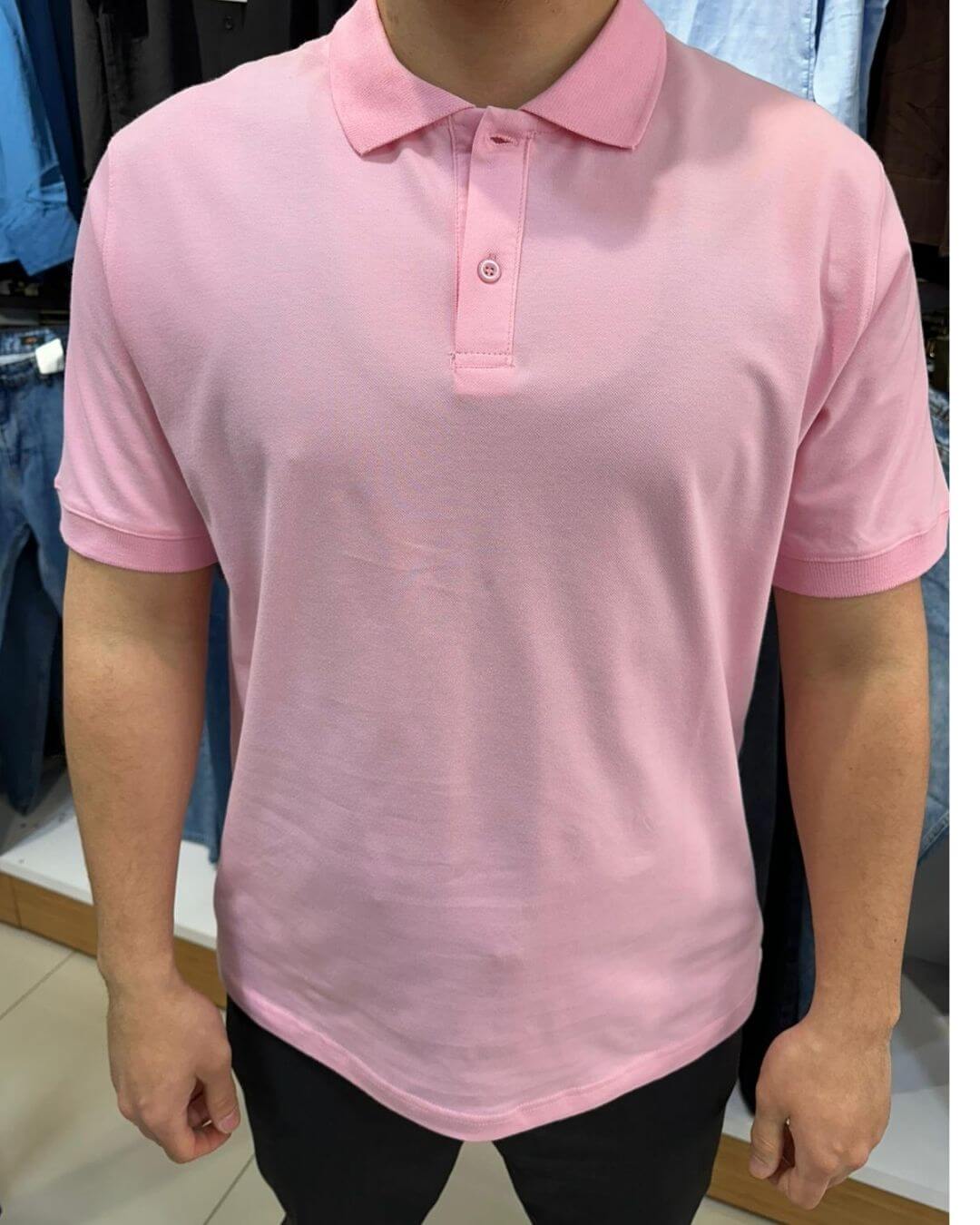 Pamuklu Polo Yaka T-shirt