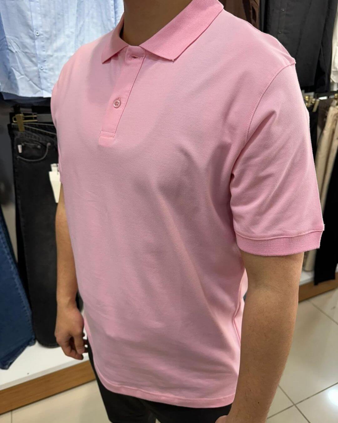 Pamuklu Polo Yaka T-shirt