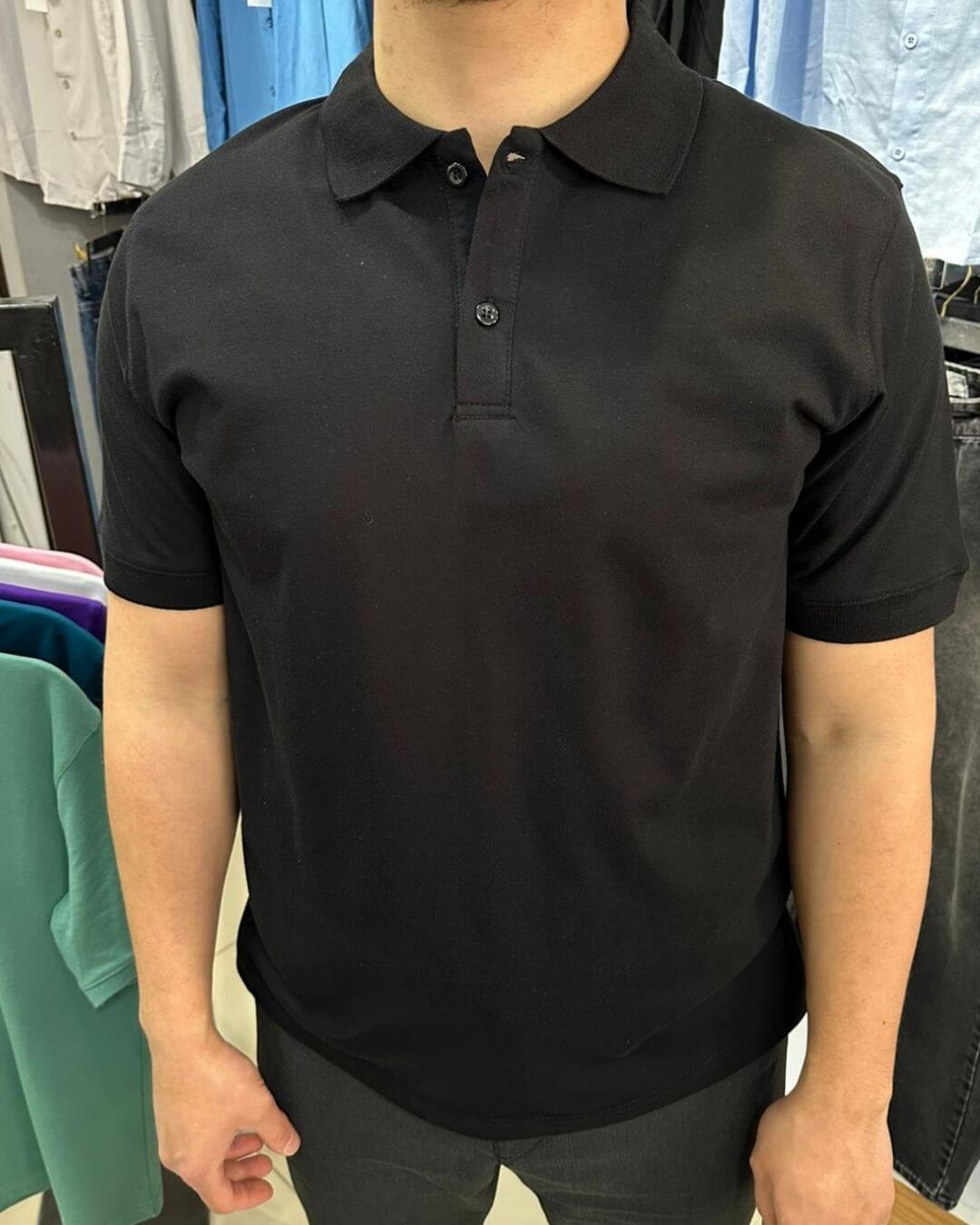 Pamuklu Polo Yaka T-shirt