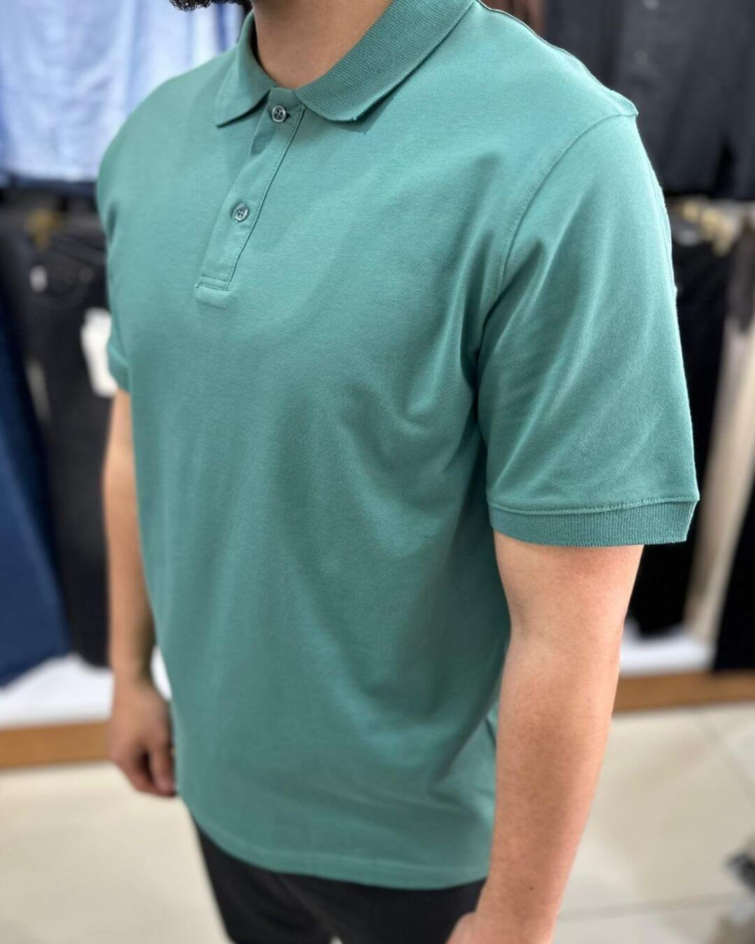 Pamuklu Polo Yaka T-shirt